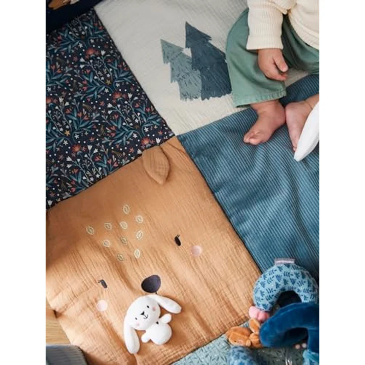 Babydecke Baby Spieldecke/ Laufstalleinlage MAGIC FOREST, vertbaudet – Bild 6