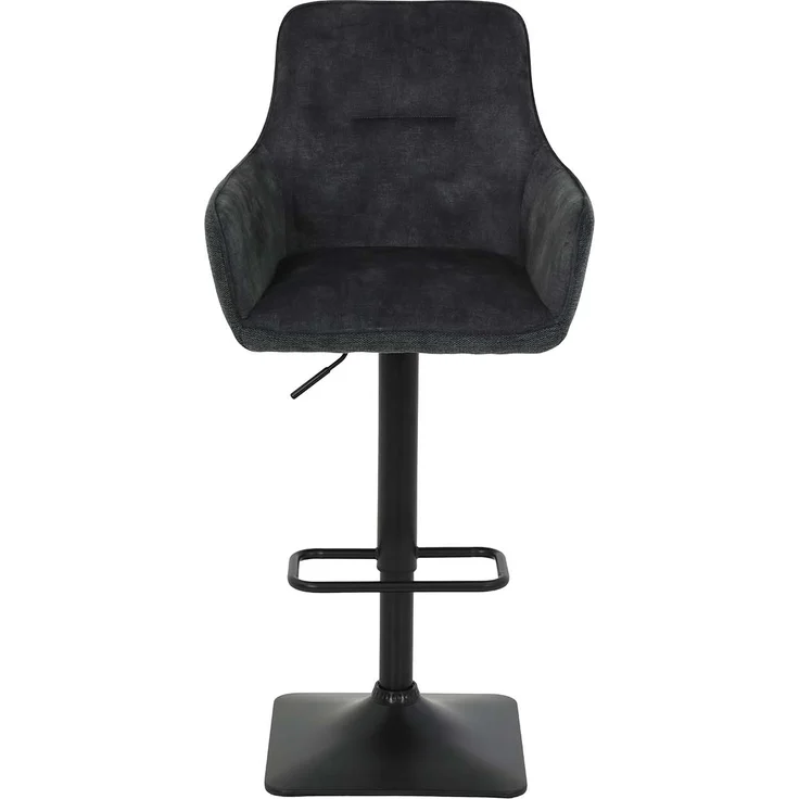 2er Set Barhocker Dora - Anthrazit – Bild 2