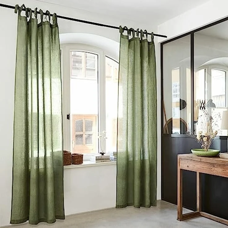 Mirabeau Vorhang Gardine Adara grün – Bild 3