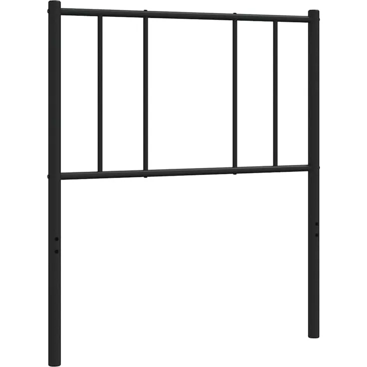vidaXL Ersatz-Kopfteil Metall Schwarz 90 cm (Art-Nr 352508)