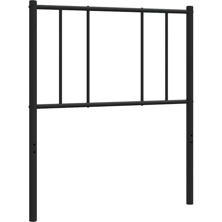 vidaXL Ersatz-Kopfteil Metall Schwarz 90 cm (Art-Nr 352508) – Bild 1