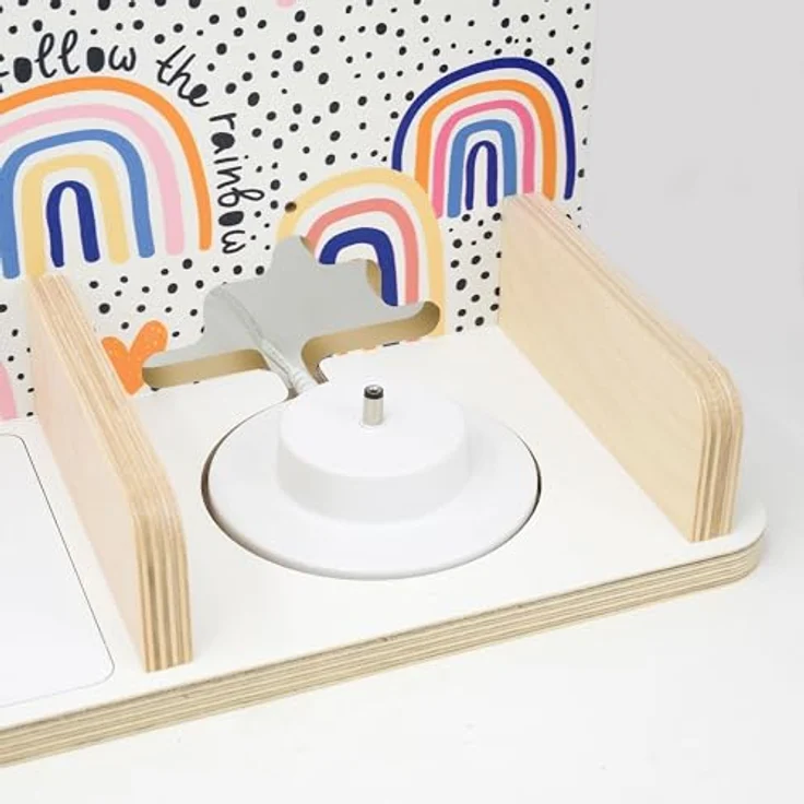 stadtecken Kinder Regal für Musikbox I Motiv After The rain, klein I Geeignet für die Toniebox und ca. 25 Tonies I Geschenk I Geschenkidee I Spielen I Sammeln I Zum Aufstellen oder Aufhängen – Bild 7
