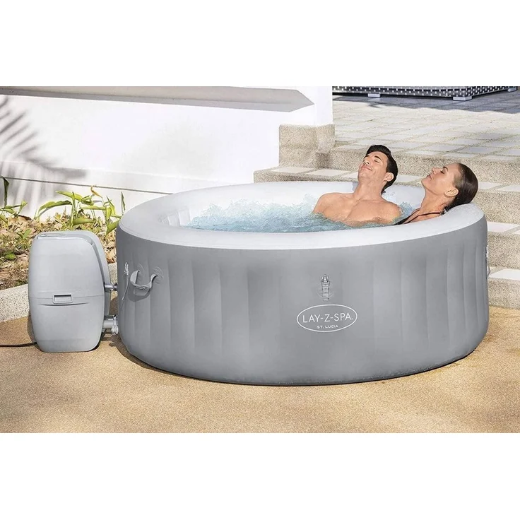 LAY-Z-SPA® Whirlpool St. Lucia AirJet™ Ø 170x66 cm, rund – Bild 13