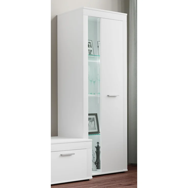 VCM Kommode & Sideboard Usilo 919851 Weiß H. 159 x B. 60 x T. 35 cm – Bild 2