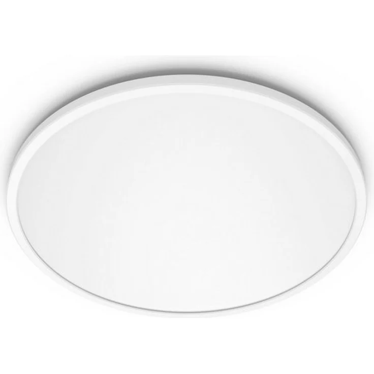 Philips Superslim CL550 Ceiling lamp Ø300 mm LED 18W 2700K SceneSwitch IP20, White – Bild 2