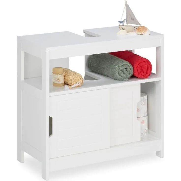 Waschbeckenunterschrank weiß