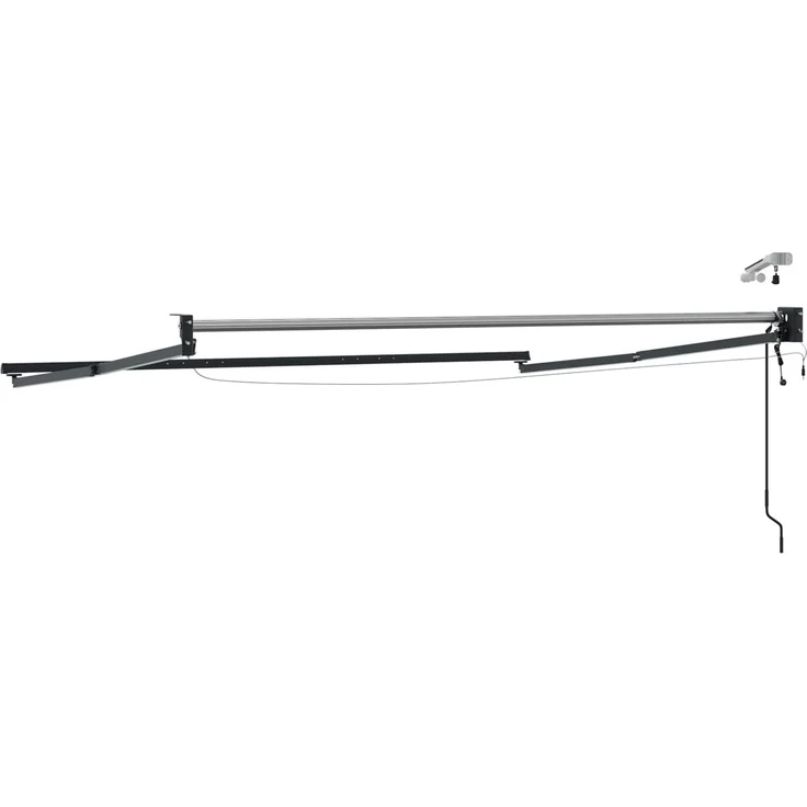 vidaXL Elektrisches Markisenrahmen Anthrazit 3,5x2 m Aluminium 42024220 – Bild 5