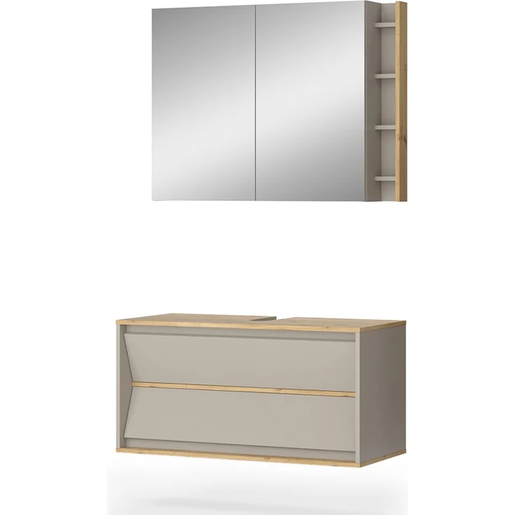 Badmöbel-Set Edelin Cashmere 2-teilig Vicco – Bild 1