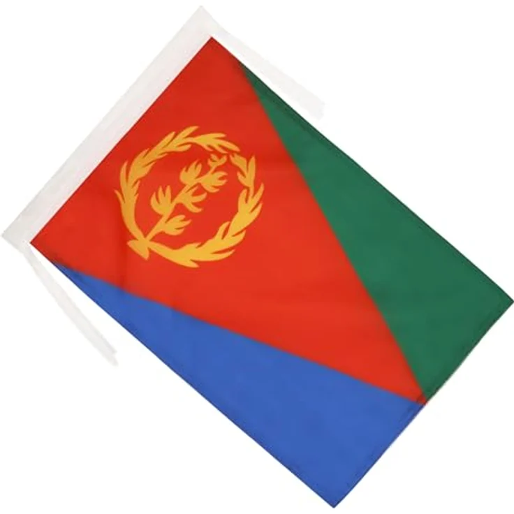 AZ FLAG - Flagge Eritrea - 45x30 cm Mit Kordel - Staat Eritrea Fahne 30 x 45 Cm - Flaggen – Bild 2