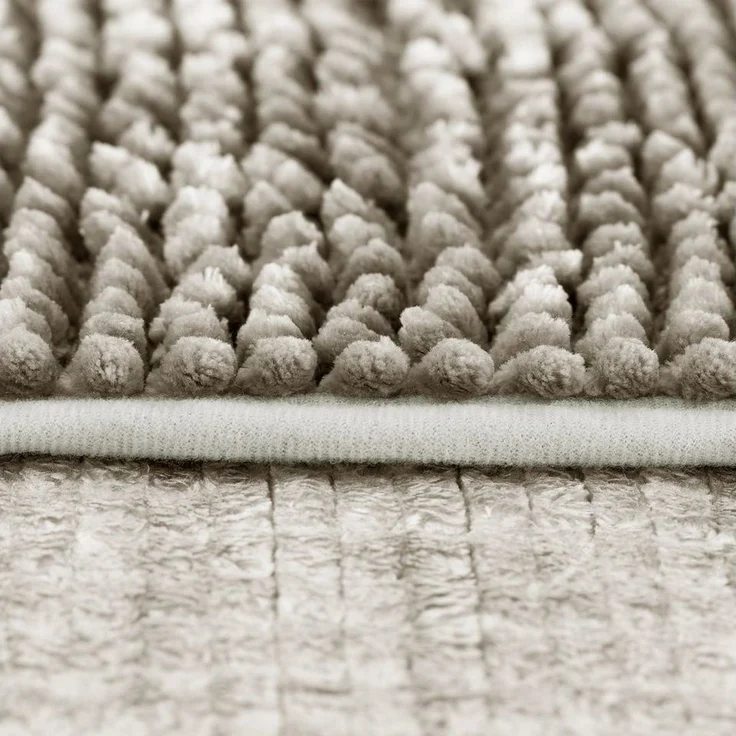 AmeliaHome Badematte Badematte Badteppich Badvorleger Duschvorleger Badezimmer rutschfest, rutschhemmend beschichtet, Rutschfest, Polyestertextilien, Rechteck, 50x70 cm, 60x90 cm, 70x120 cm – Bild 2