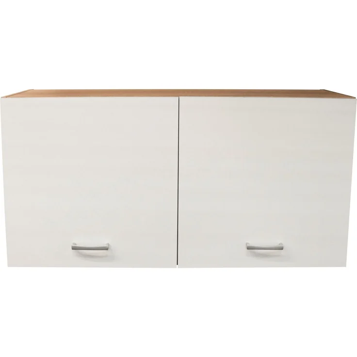 Hängeschrank >Ailina< in Sonoma-Eiche / weiß, Holzwerkstoff - 100x50x31 (BxHxT) – Bild 2