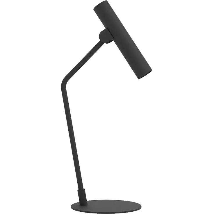 Eglo 900908 LED Tischleuchte ALMUDAINA Stahl schwarz 1X5W 3000K H:49. 5cm mit Kabelschalter