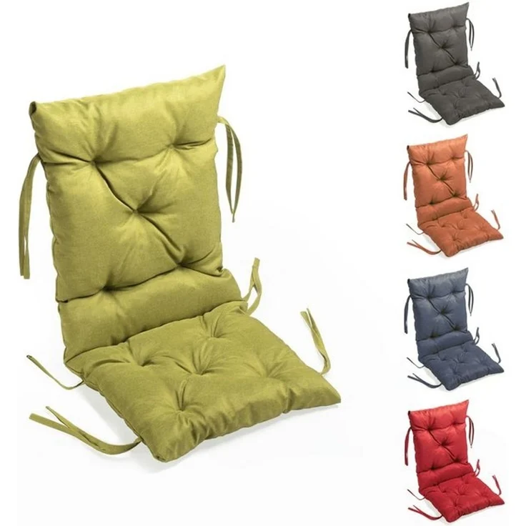 sunnypillow Bankauflage Bankauflage Stuhlkissen viele Farben und Größen zur Auswahl, 40 cm x 40 cm x 40 cm grün – Bild 4