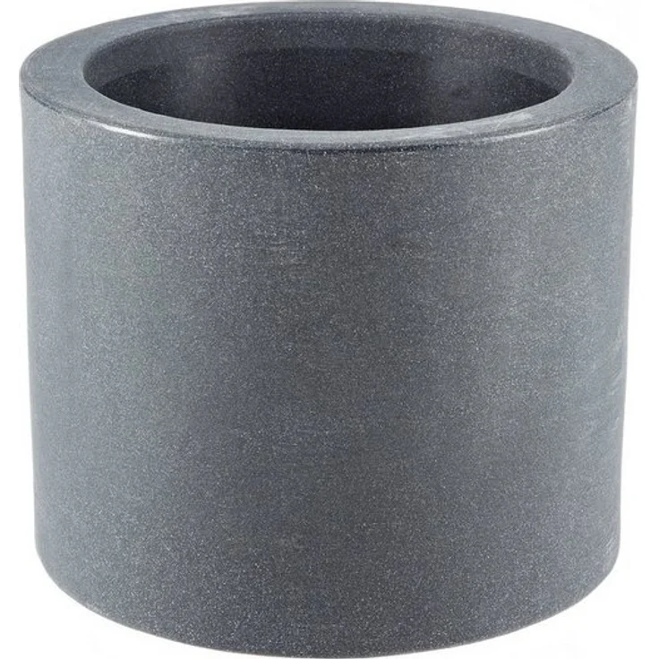 Dehner Blumentopf Blumenkübel Palermo mit Rollen, Ø 40 cm, Kunststoff, Frostbeständig, rollbar, praktisch – Bild 4