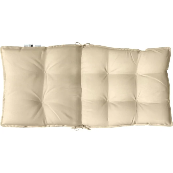 vidaXL Niedriglehner-Auflagen 4 Stk. Beige Oxford-Gewebe 377681 – Bild 7