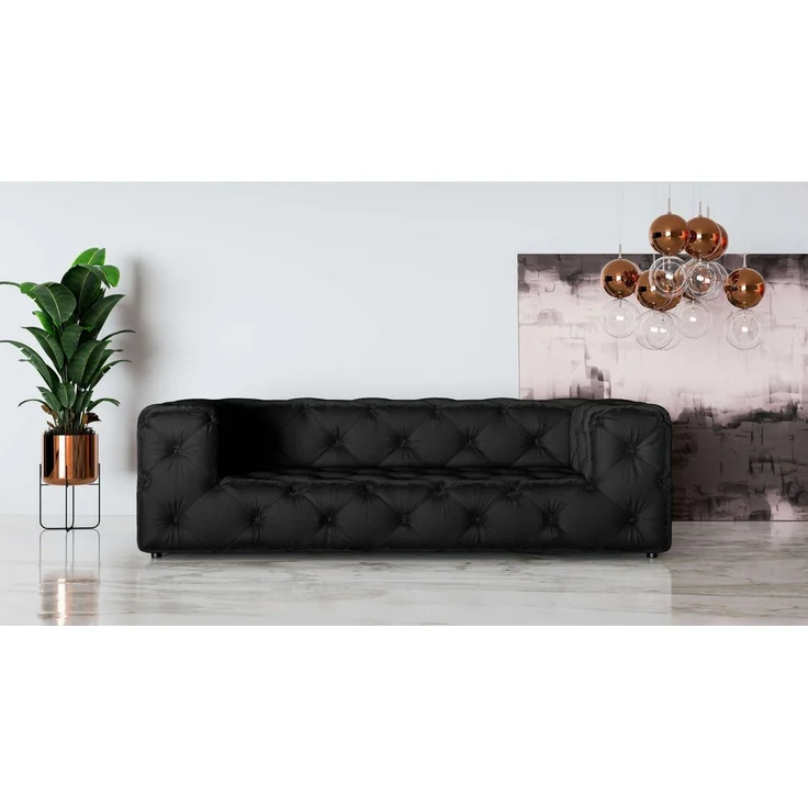Places of Style 3-Sitzer FOLLINA, 3-Sitzer Sofa mit klassischer Chesterfield-Knopfheftung – Bild 1