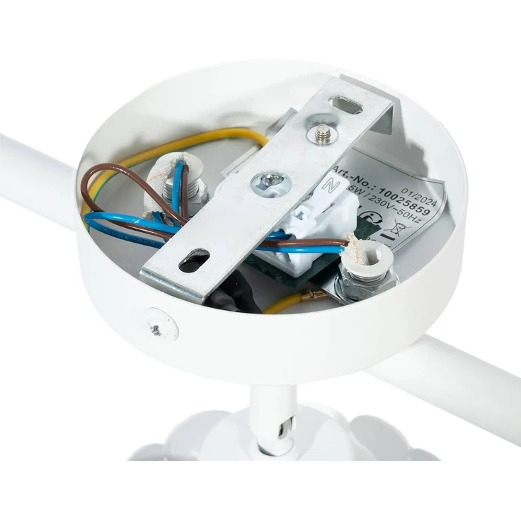 Lindby Deckenstrahler Aralena, Metall, Weiß IP20, 3x15 W LED – Bild 8