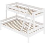Etagenbett Everest Weiß 120x200 / 80x200 cm Vitalispa