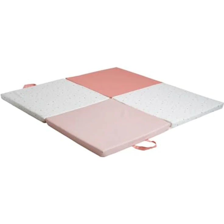 TINÉO - Krabbeldecke – Aktivitätsmatte – Spielteppich für Babys – Motorikmatte – Bodenmatte für Babys – Multifunktional 3-in-1 – 120 x 120 cm – Bild 3