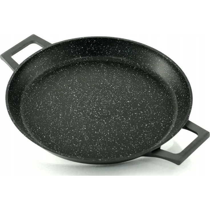 Ø36cm Paella-Pfanne Bräter Bratpfanne Servierpfanne Schmorpfanne Induktion – Bild 1