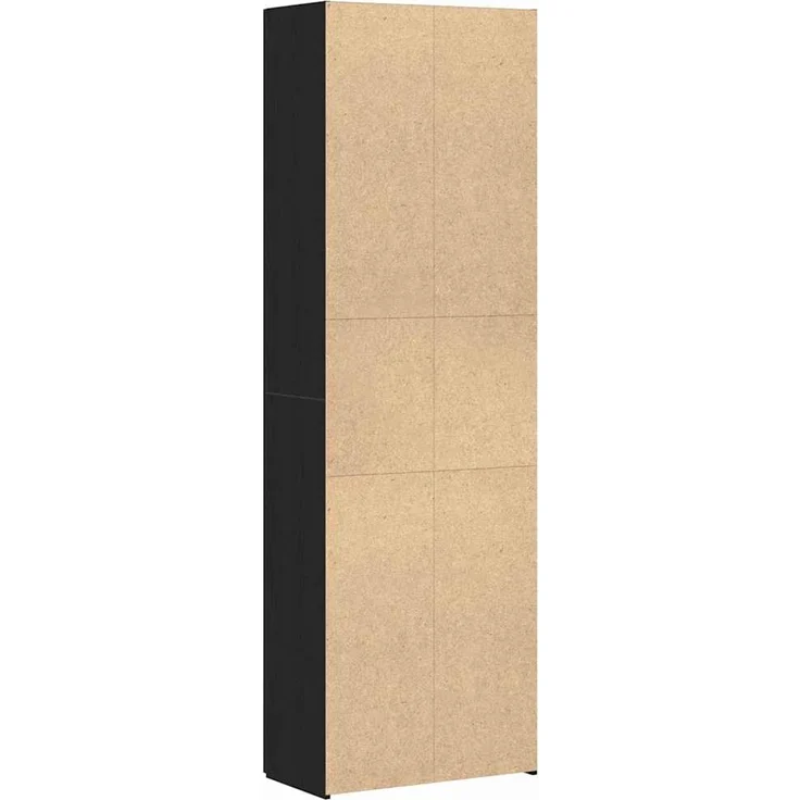 vidaXL Büroschrank Schwarz Eichen-Optik 60 x 32 x 190 cm Holzwerkstoff 3329298 – Bild 6