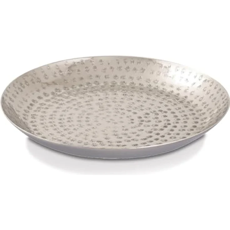 Amagohome Snackschale Dekoschale gold Knabberschale Deko Schalen silber Apfel Stern Ginkgo B, Aluminium, Metall – Bild 4