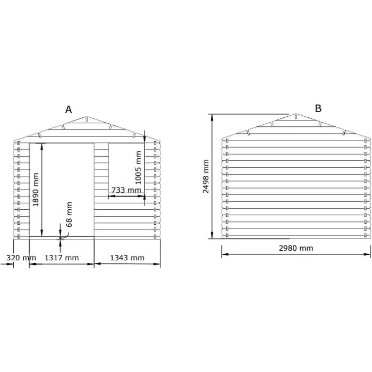 McGarden Gartenhaus GartenStar 300 x 400 cm – Bild 7