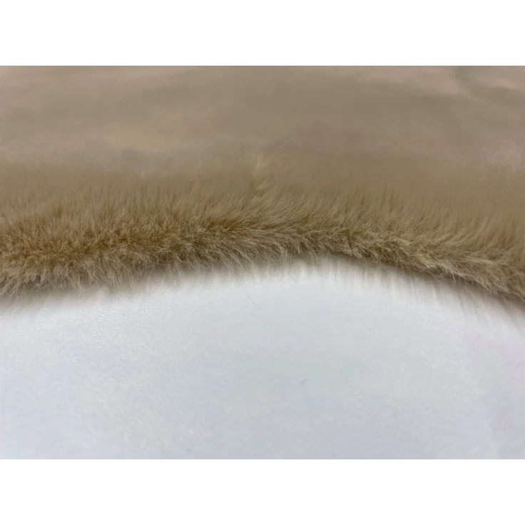 ASTRA Teppich Elda, rund, Höhe: 13 mm, runde Dekofelle im 4 er Set, kuschelweich, Wohnzimmer, Kinderzimmer – Bild 3