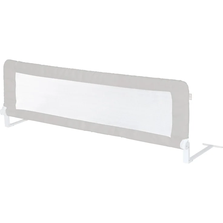 roba Bettschutzgitter Klipp-Klapp 100 cm - Klappbar - Schutzgitter für Kinderbetten - 50 cm hoch - Grau – Bild 6