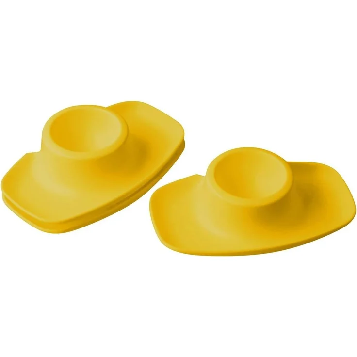 FACKELMANN Eierbecher 3-tlg, Kunststoff sortiert, Höhe: 30 mm – Bild 3