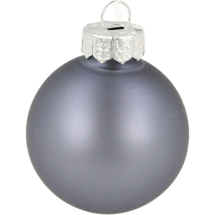 Florists Products Weihnachtsbaumkugel Elegante Glas-Weihnachtskugeln für stilvolle Deko, 24 Stück – Bild 2