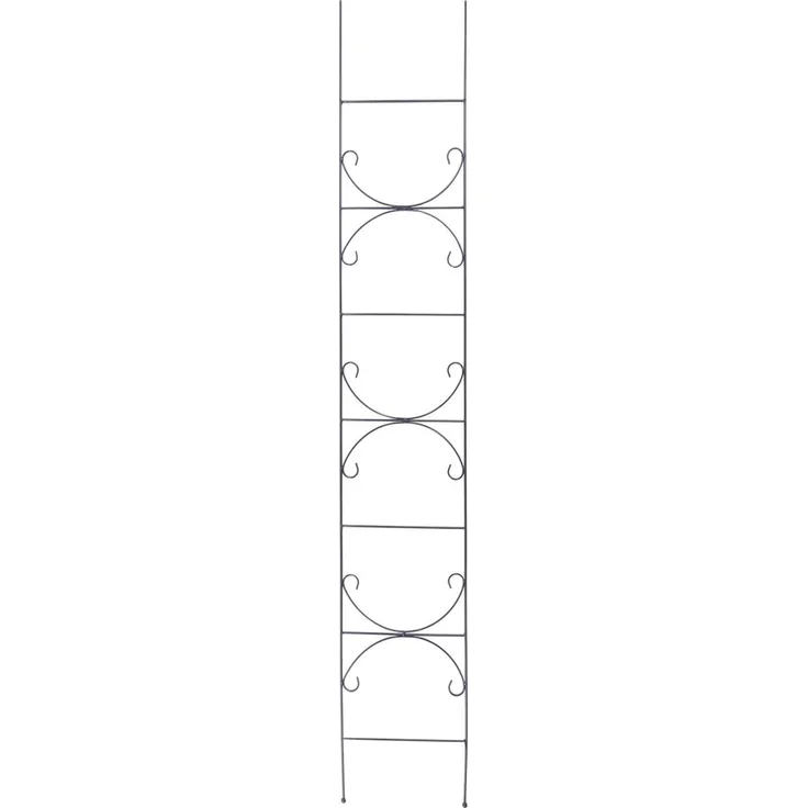 TrendLine Spalier Metall 180 cm dunkelgrau
