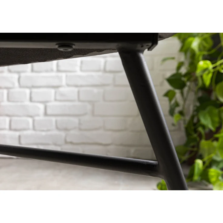 Stuhl Echtleder 55x59x76 schwarz IRON LABEL #17 – Bild 7