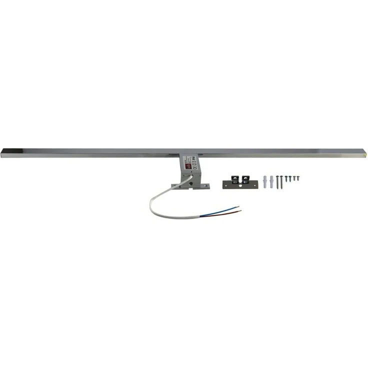 kalb LED Spiegelleuchte 100cm LED Badleuchte Badlampe Spiegellampe 230V, verchromt, warmweiß – Bild 2