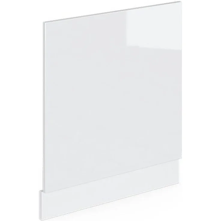 Frontblende R-Line Weiß Hochglanz 60 cm ohne Arbeitsplatte Vicco