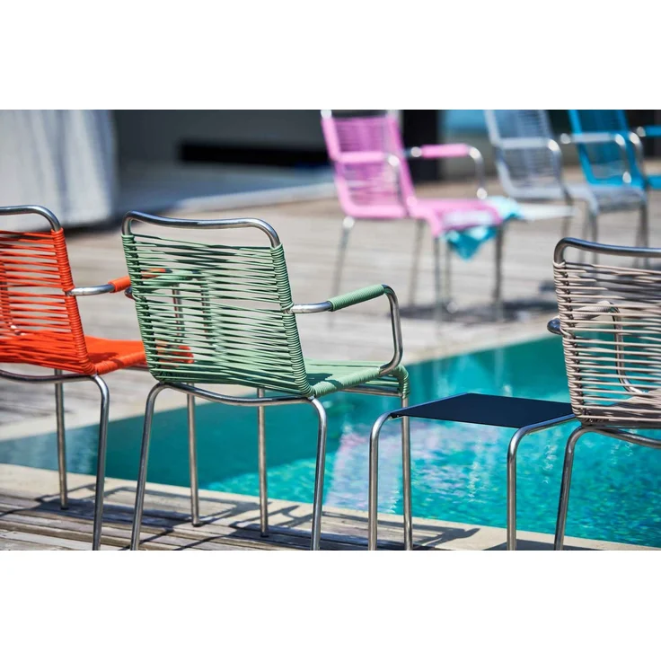 Outdoor Stapelsessel Fiam MYA SPAGHETTI gelb – Bild 6