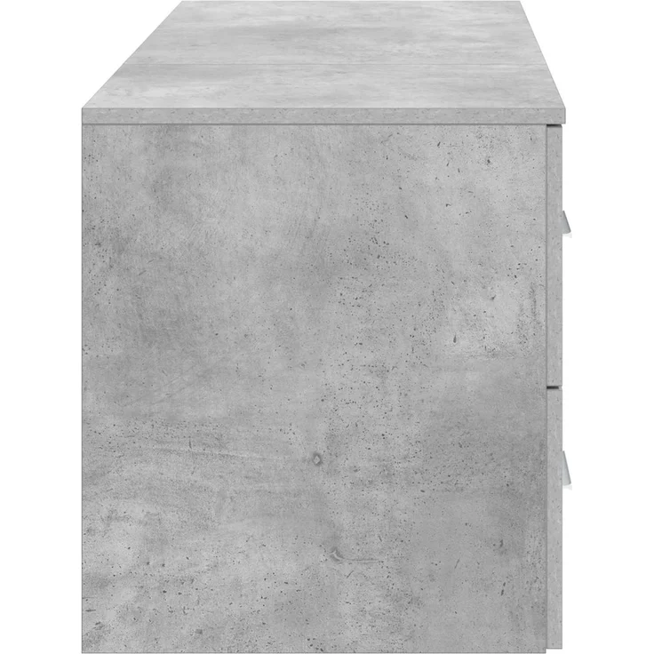 vidaXL Badezimmerschrank-Set 2 stk. Betongrau 92,5 x 44,5 x 50 cm 3404019 – Bild 4