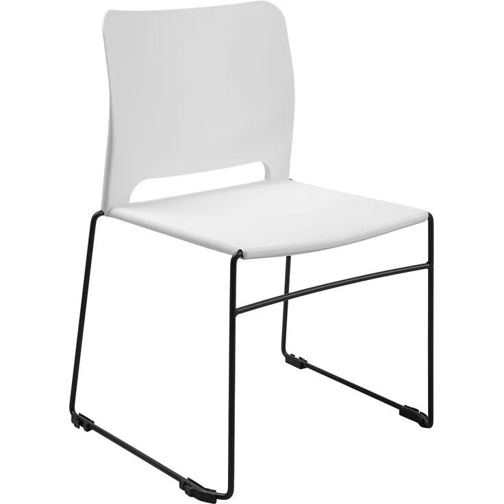 Topstar Visit Lite | Besucherstuhl | Kunststoff Version| Farbe Weiss | Made in Germany