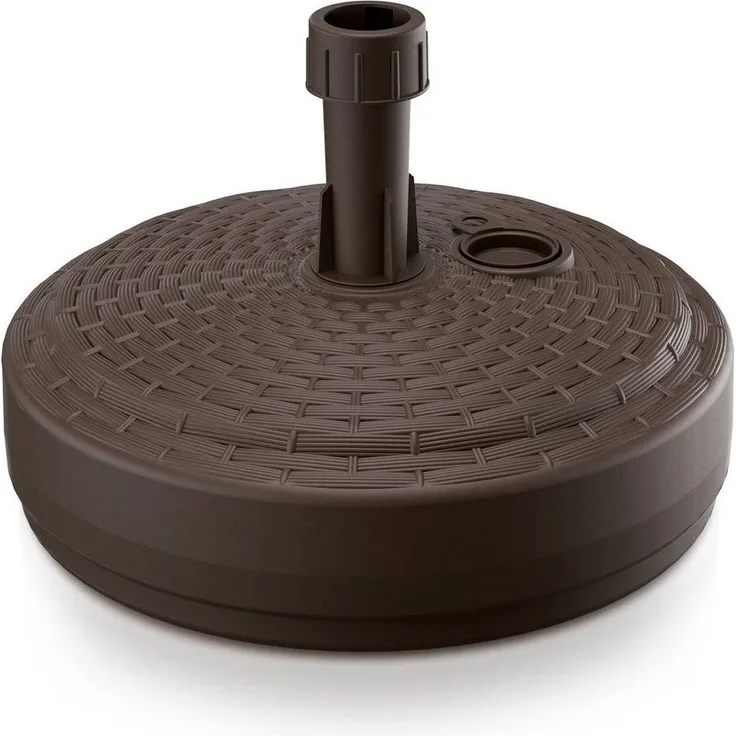 Deuba Schirmhalter rund braun