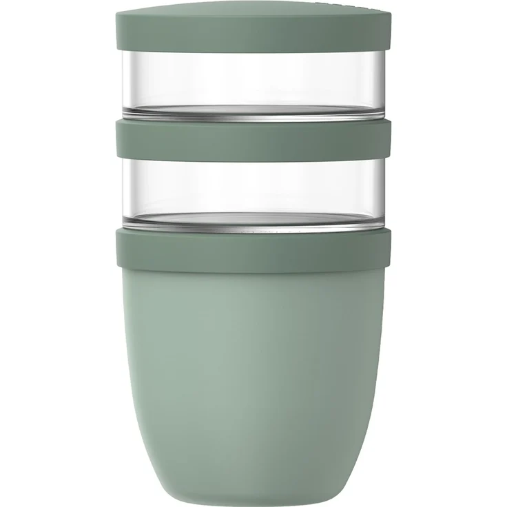 Mepal Ellipse Lunchpot 500 ml + 2x200 ml - Nordic Sage – Bild 2