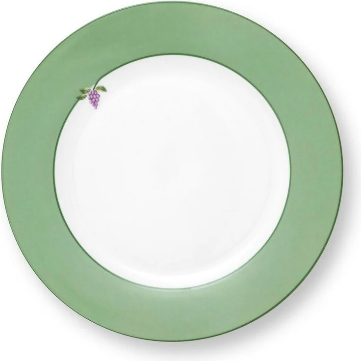 PiP Studio Frühstücksteller Lily&Lotus Uni Light Green Frühstücksteller 23cm – Bild 5