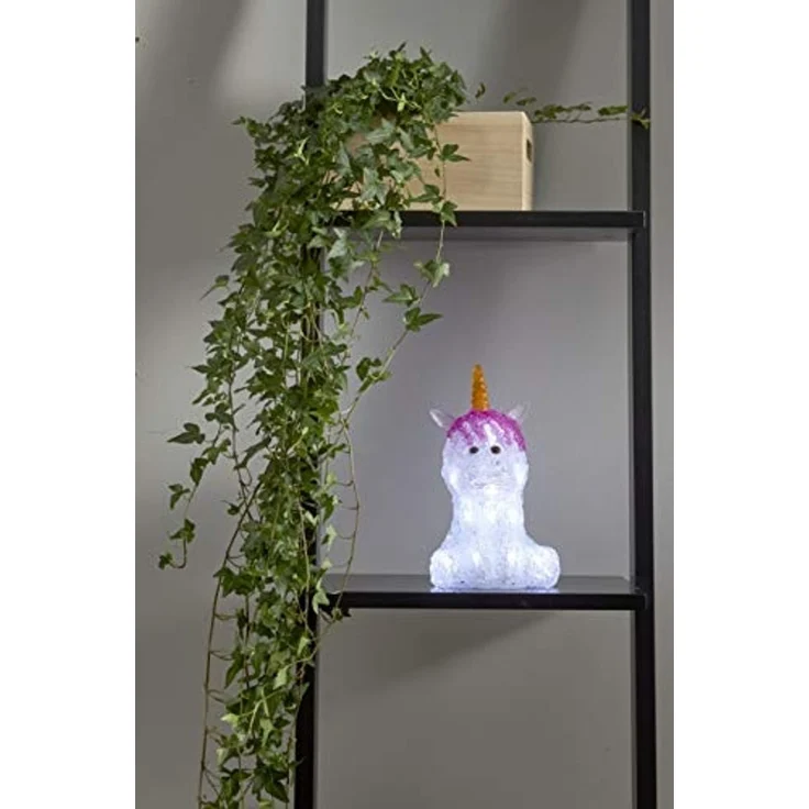 LED-Acrylfigur "Crystaline", Einhorn, 20 cw LED – Bild 3