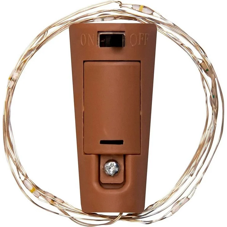 Idena Lichterketten 90 cm gold 1 Pack = 2 St. – Bild 2