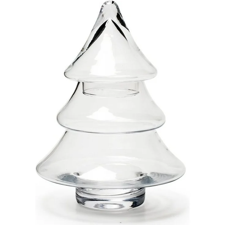 Annastore Vorratsglas Dekoglas Tannenbaum H 28 cm zum Öffnen und Selbstbefüllen Dekorieren – Bild 2