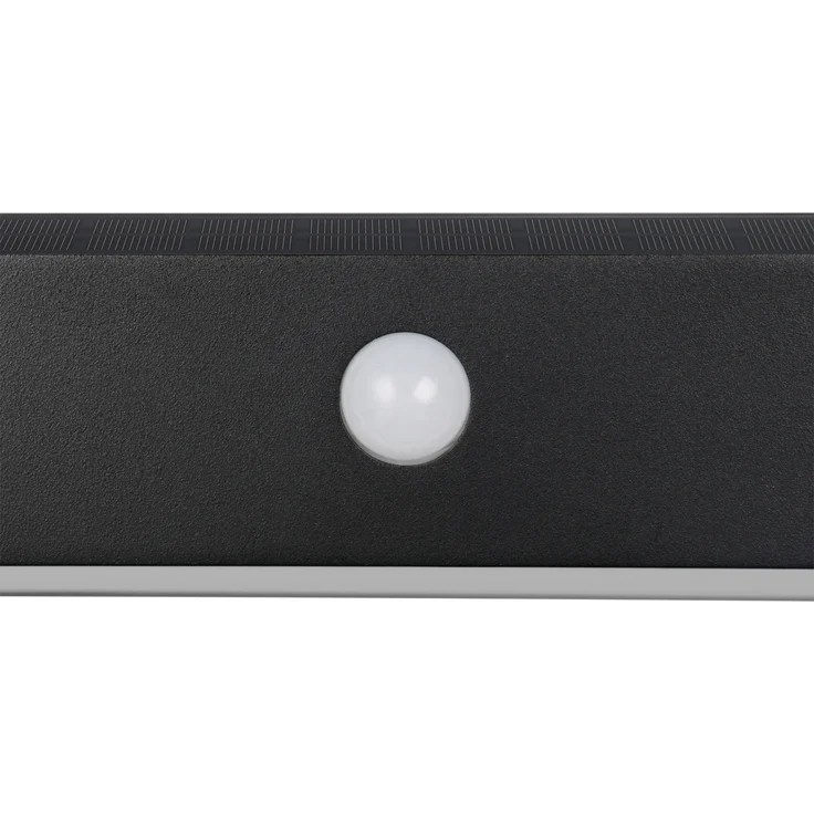 Solar Wandleuchte SILVES auch per USB aufladbar mit Bewegungsmelder, Breite 30cm – Bild 6