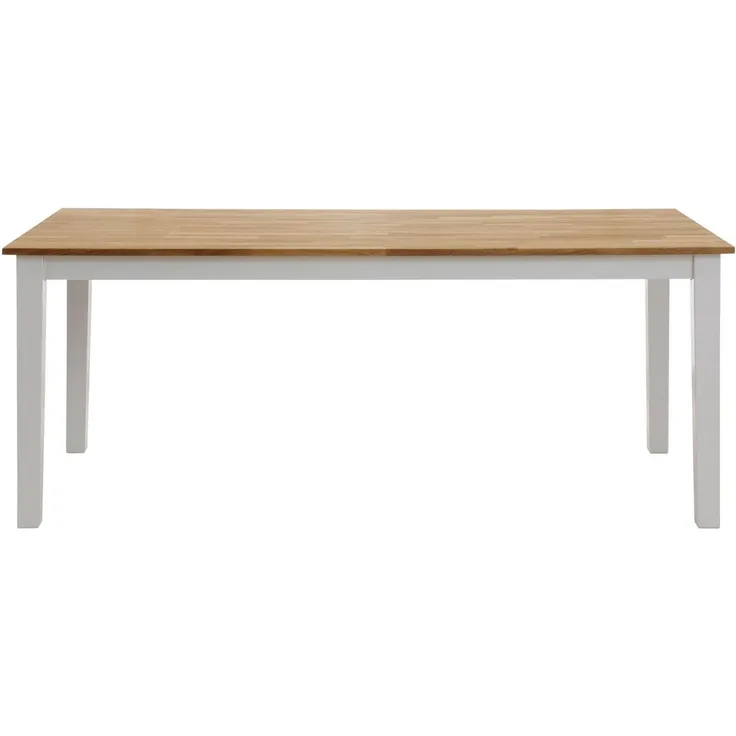 Home affaire Esstisch Samba Holztisch Landhaus Küche Bestseller, aus massivem Buchenholz, 140 cm oder 180 cm, verlängerbar