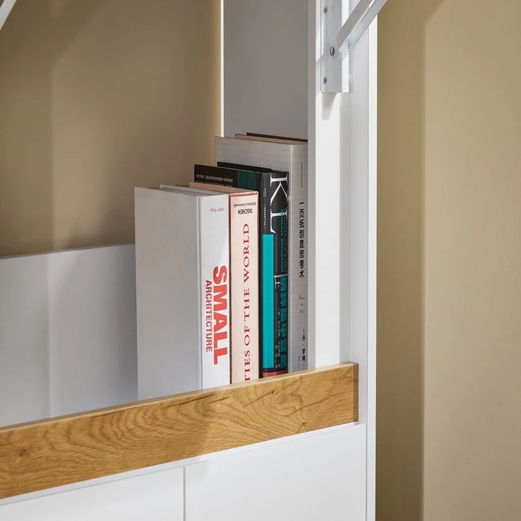 SoBuy FWT109-WN Schreibtisch, Spanplatte, Melamin, Weiß, 63 x 93 x 30 cm – Bild 9