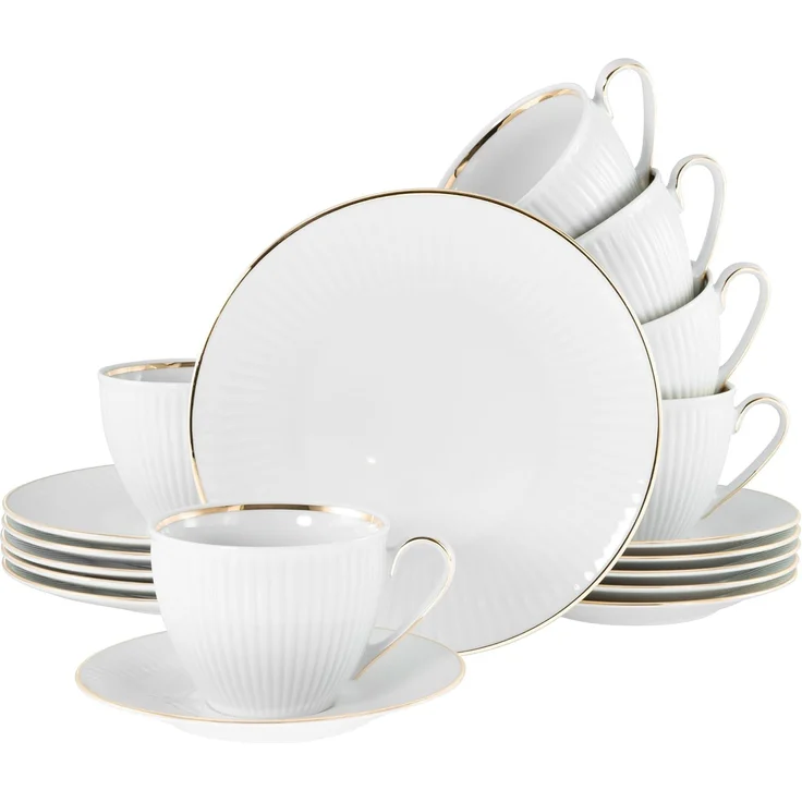 Valencia Gold, Kaffeeservice 18-tlg (mo) – Bild 1