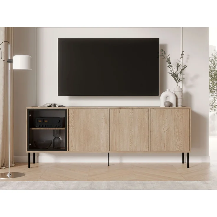 Kommode Domi 200 4D (Farbe: Eiche Cremona) – Bild 2