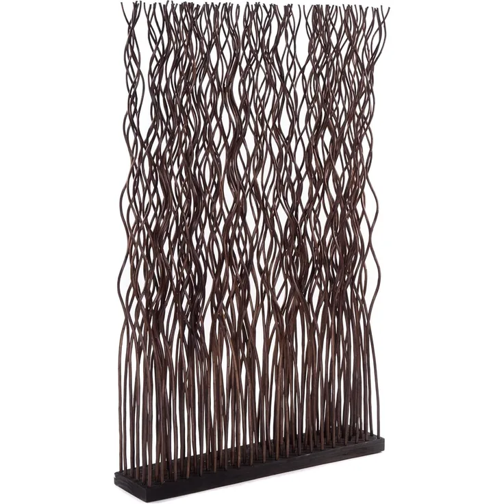 CREEDWOOD Paravent RAUMTEILER "KINKI", Weidenholz, 110x70 cm, Zweige Paravent Sichtschu